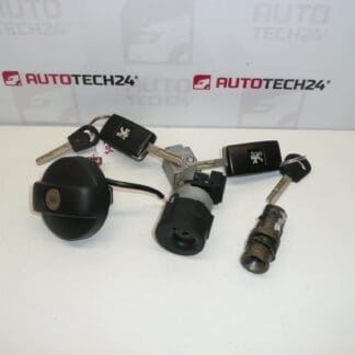 Set blocare, 2 chei Peugeot 307 4162KH