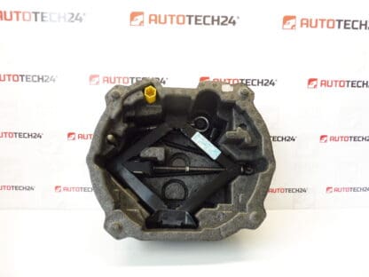 Set instrumente pârghie, cheie roată, inel de remorcare Peugeot 407 672599 6736C1 674414