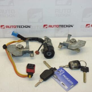 Set broaste + 2 chei Peugeot 406 4162Z7 4162Z6