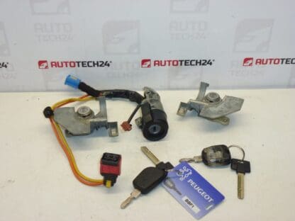 Set broaste + 2 chei Peugeot 406 4162Z7 4162Z6