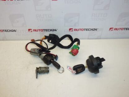 Set blocare, 2 chei Peugeot 307 4162AS