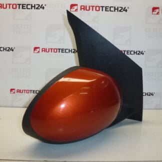 Oglinda dreapta portocaliu metalic Citroën C1 Peugeot 107 87910-0H010 87910-0H011