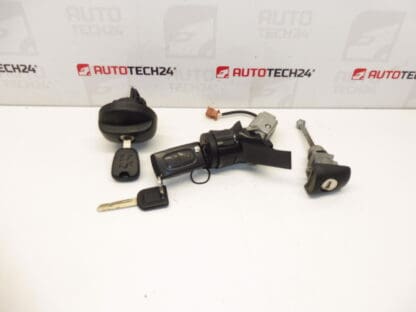 Set broaste plus doua chei Peugeot 207 4162KF 4162NW